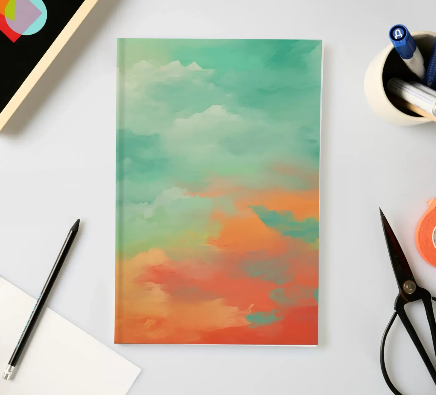 gradient cloudy notitieboek van Fost