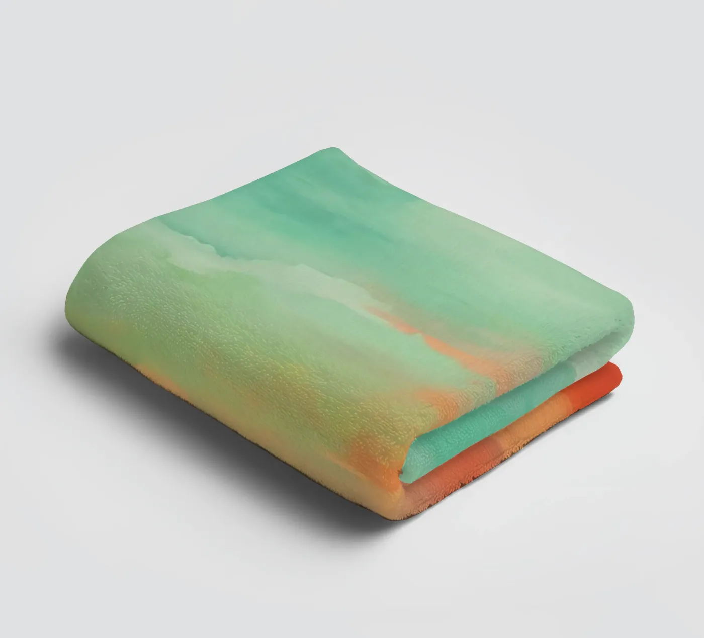 gradient cloudy towel by Fost