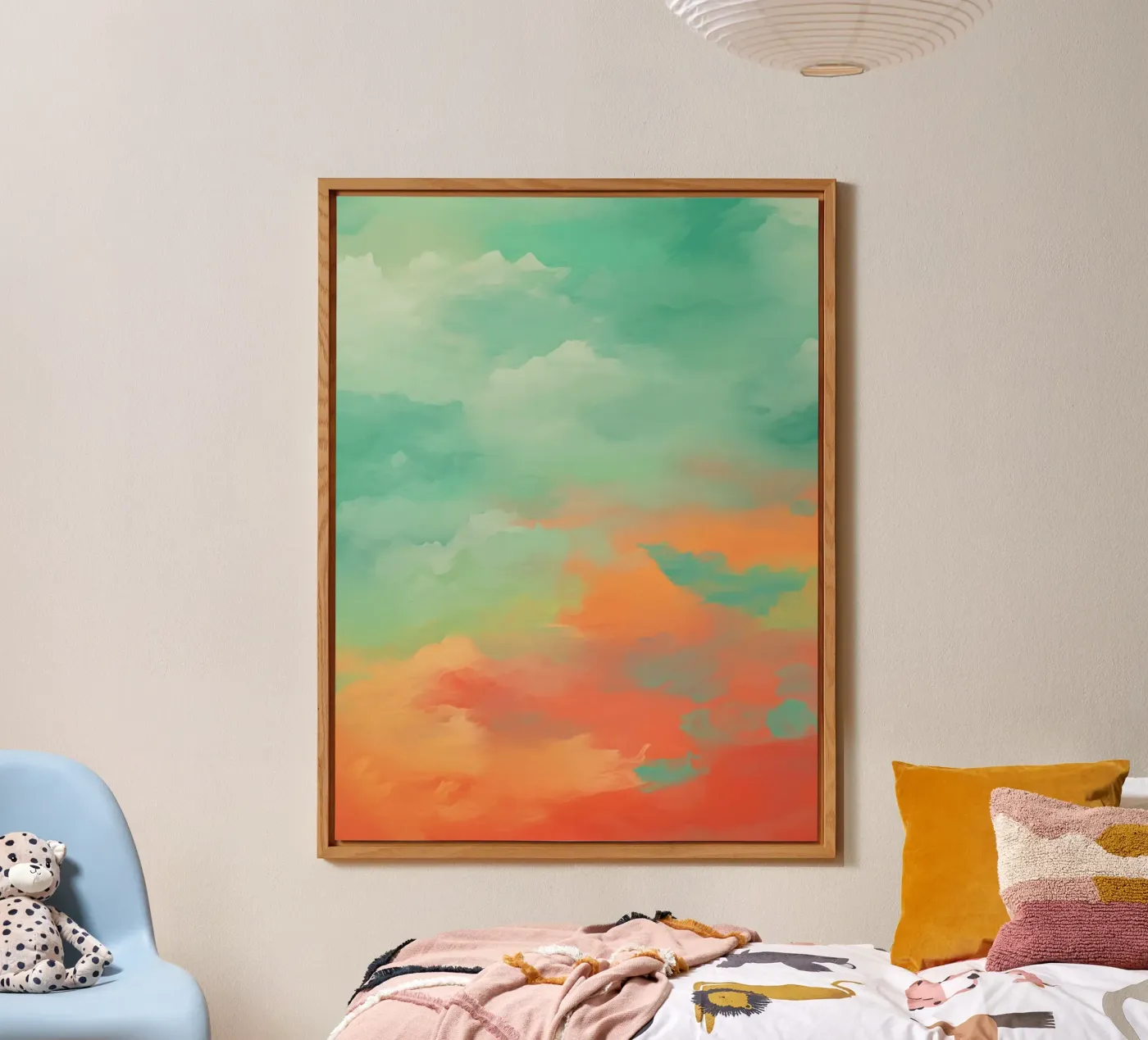 gradient cloudy alluminio dibond da Fost