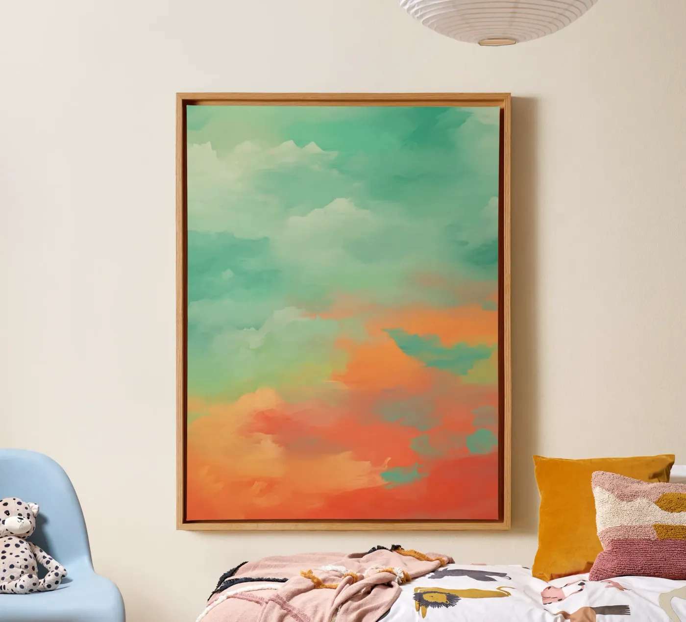 gradient cloudy tela da Fost