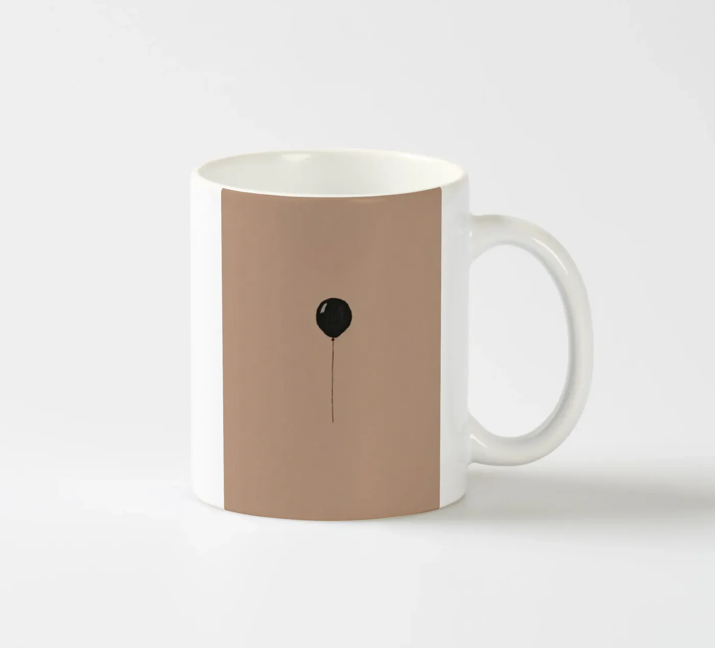 single balloon ceramic mug by Fost