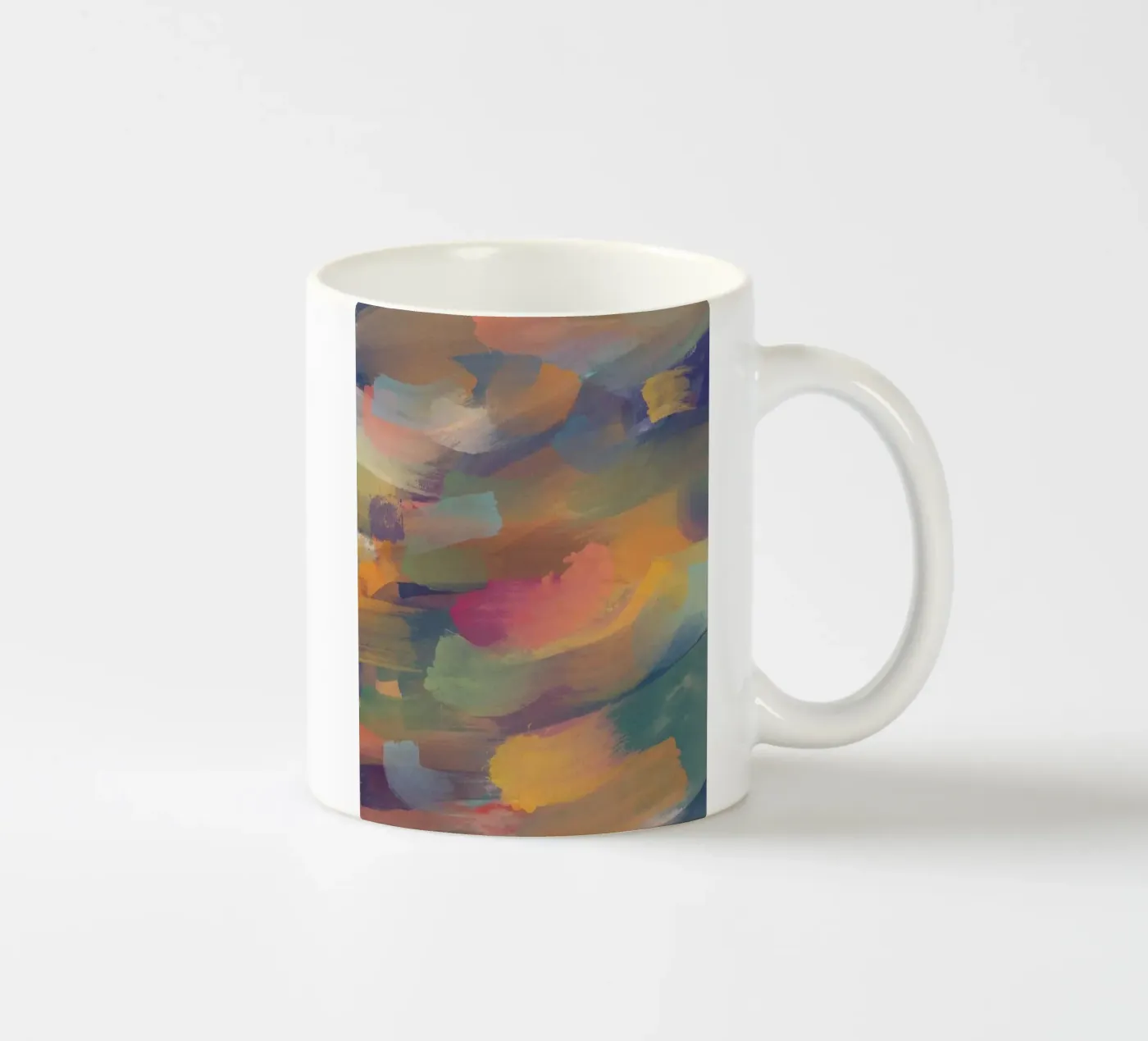 paint ink gradient ceramic mug by Fost