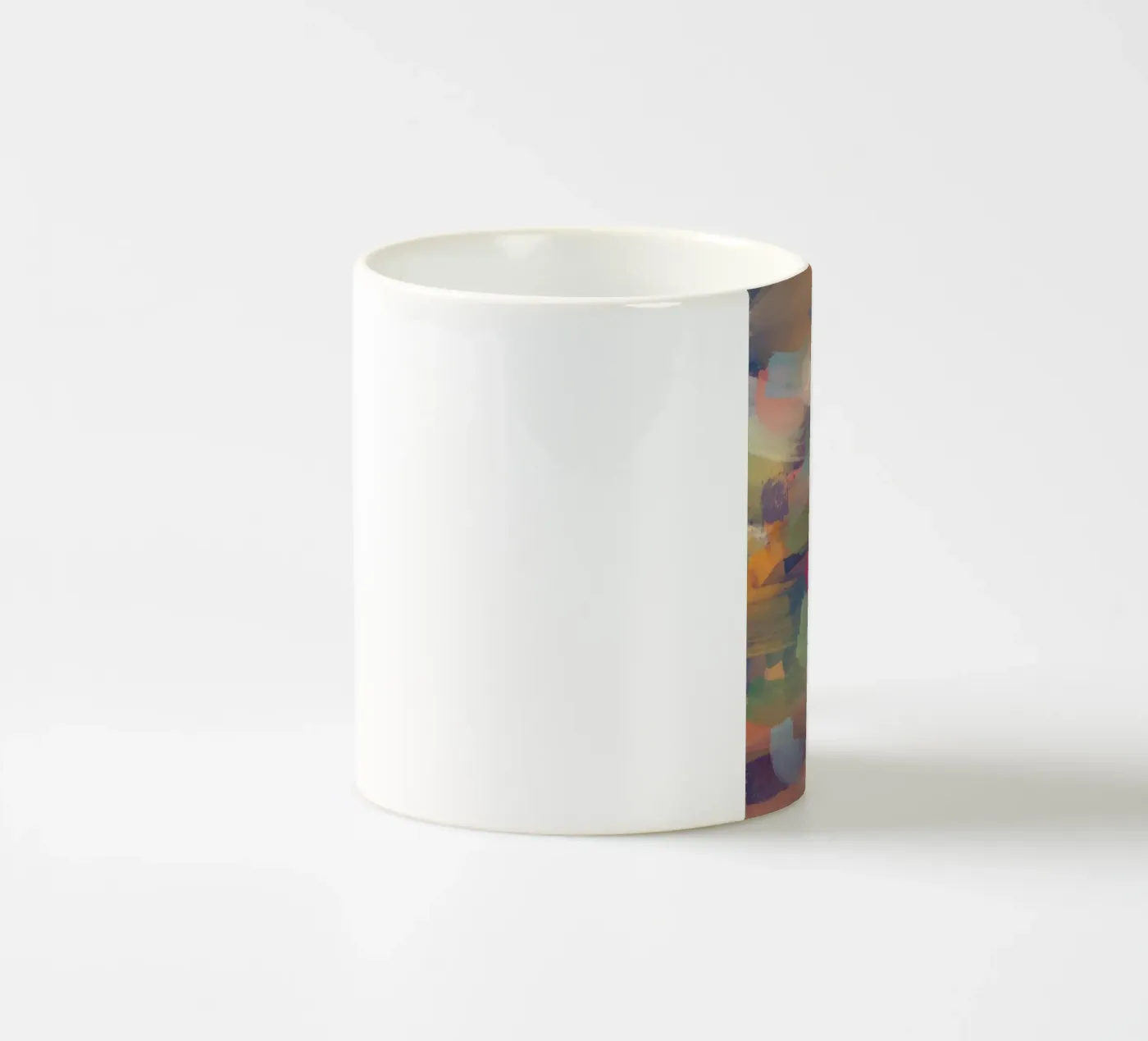 paint ink gradient ceramic mug by Fost