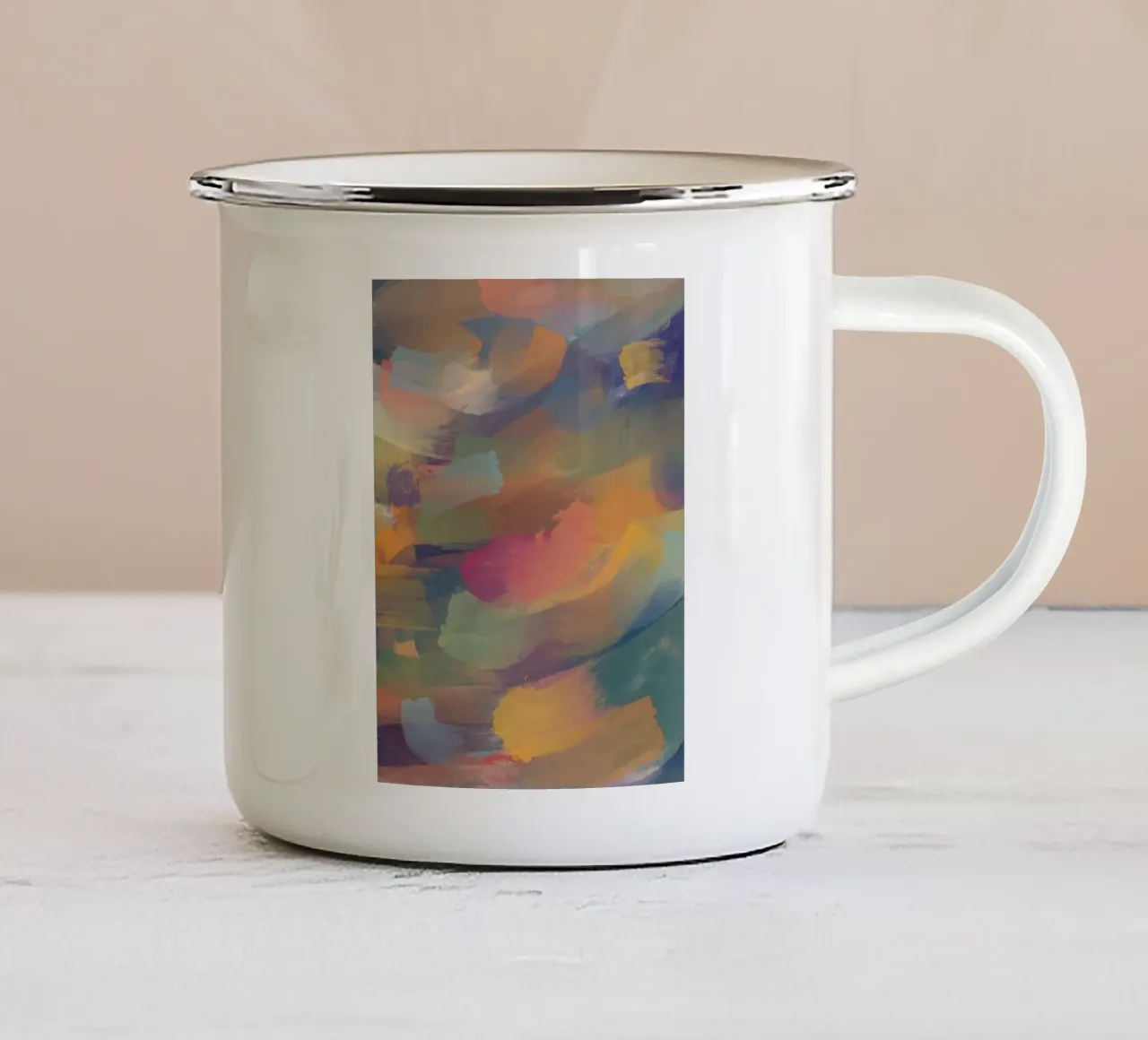 paint ink gradient tazza in smalto da Fost