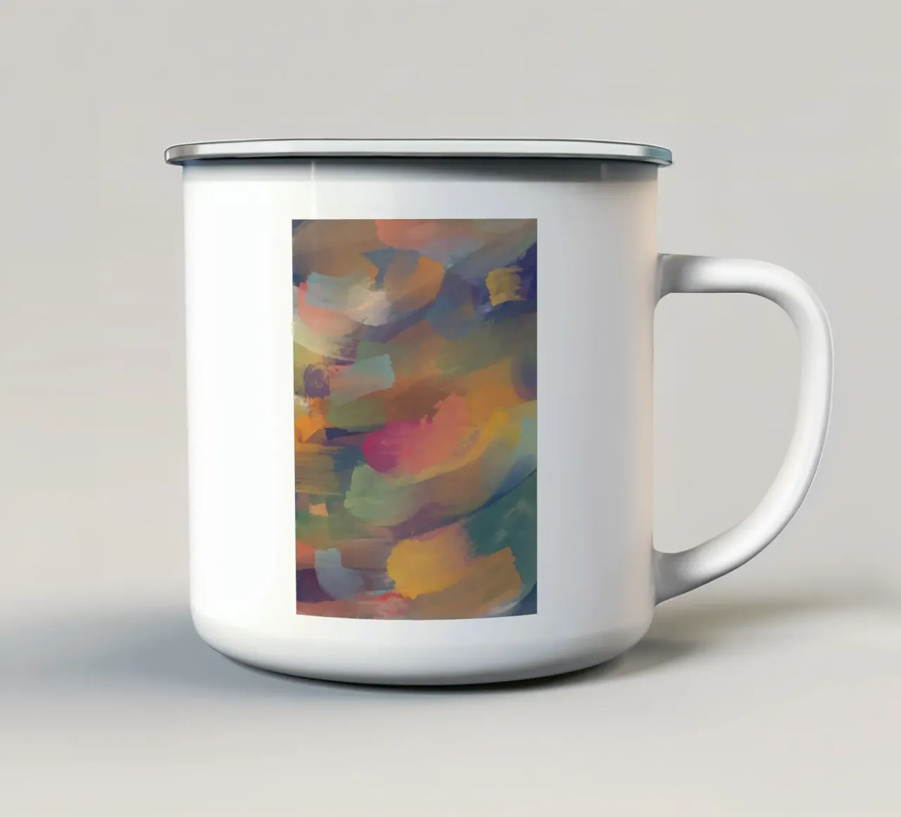 paint ink gradient tazza in smalto da Fost