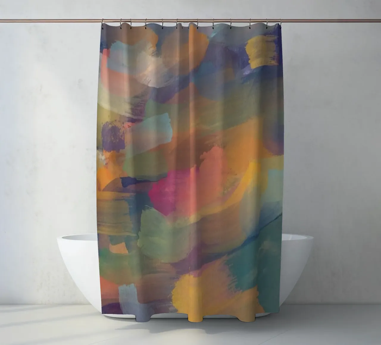 paint ink gradient tenda da doccia da Fost