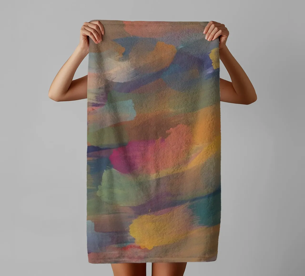 paint ink gradient asciugamano da bagno da Fost