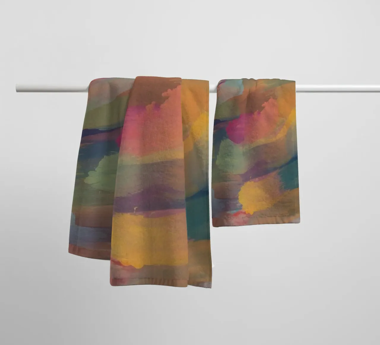 paint ink gradient asciugamano da bagno da Fost