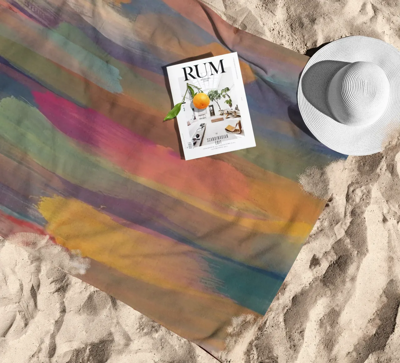 paint ink gradient telo mare da Fost