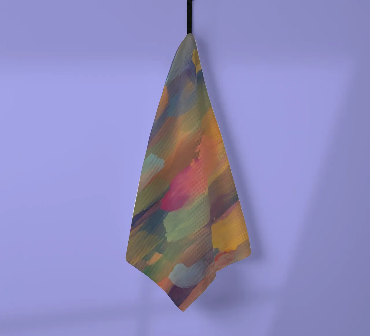 paint ink gradient canovaccio da cucina da Fost