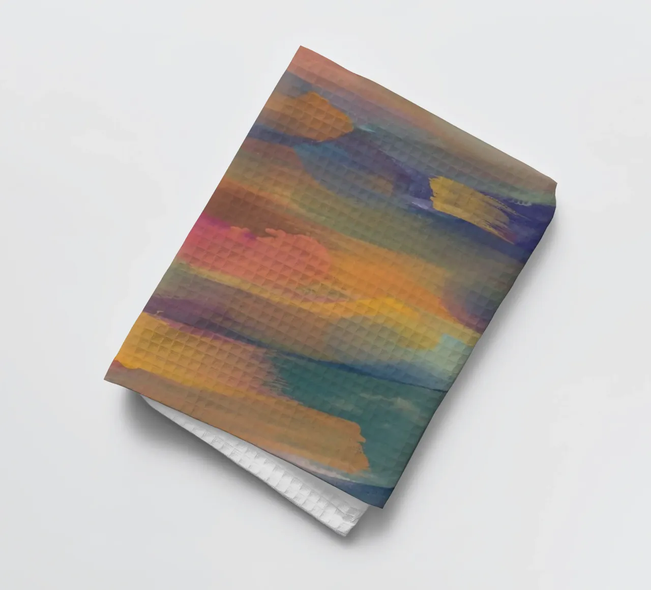 paint ink gradient canovaccio da cucina da Fost