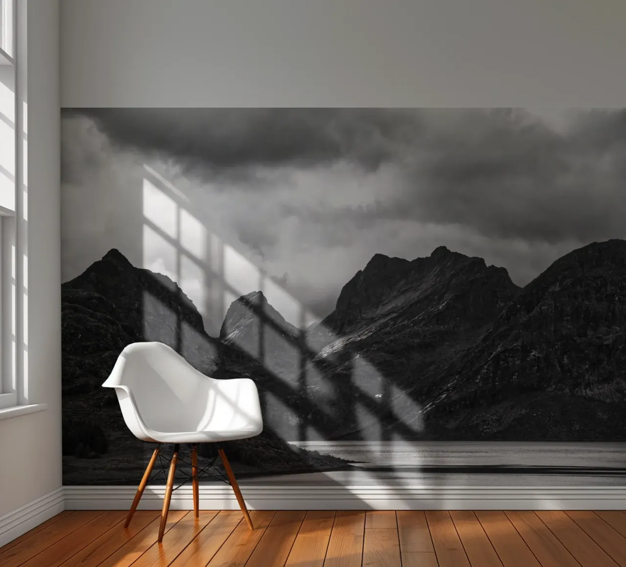 Mountains on the Lofoten Islands photo wallpaper by Fjöllart