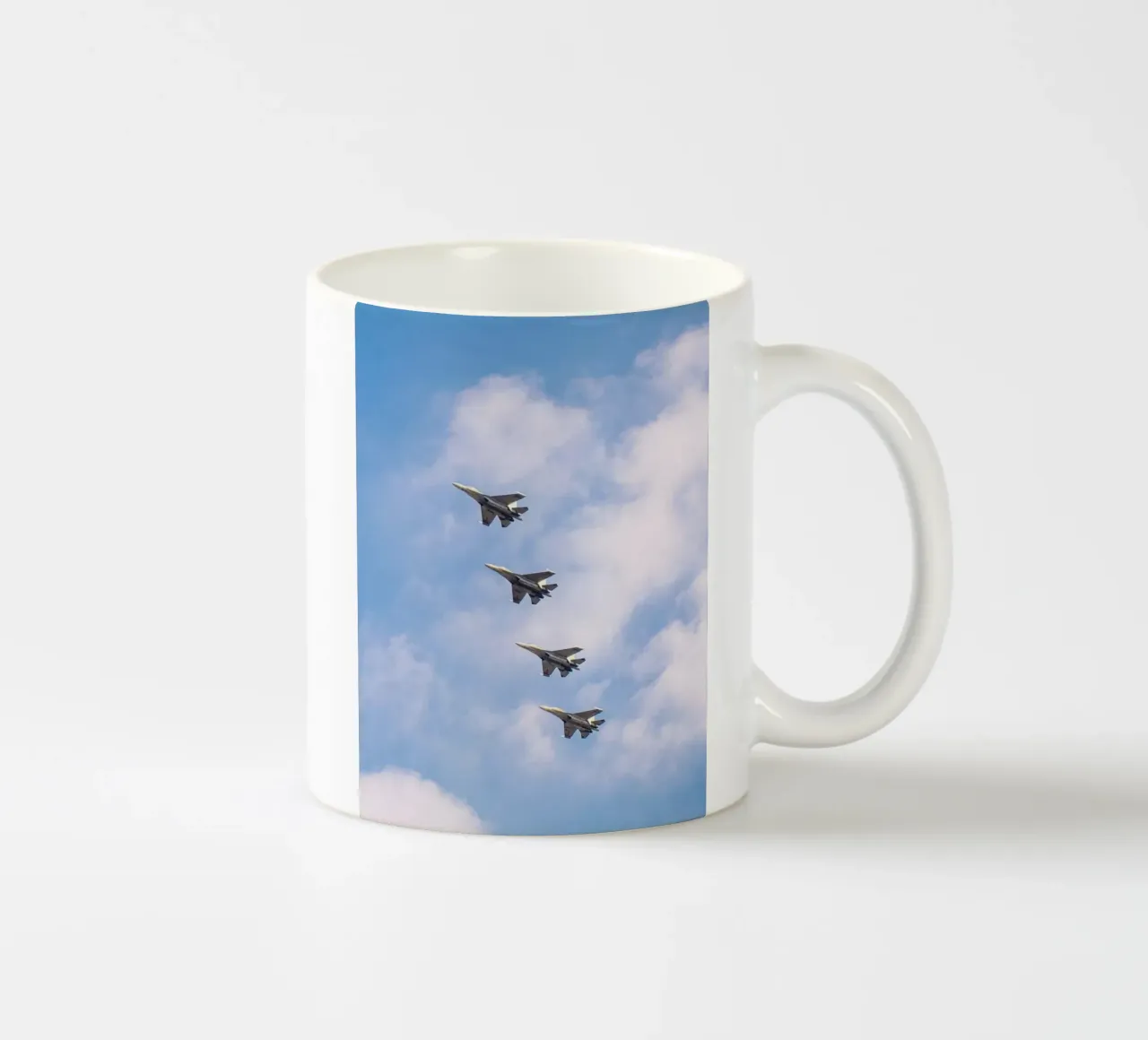 plane line sky tazza in ceramica da Fost