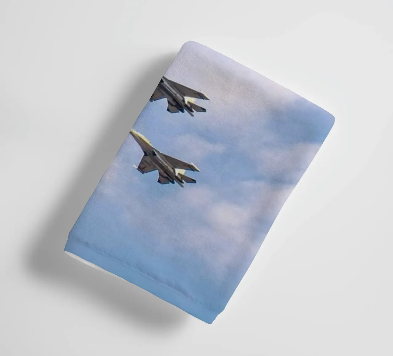 plane line sky asciugamano da bagno da Fost