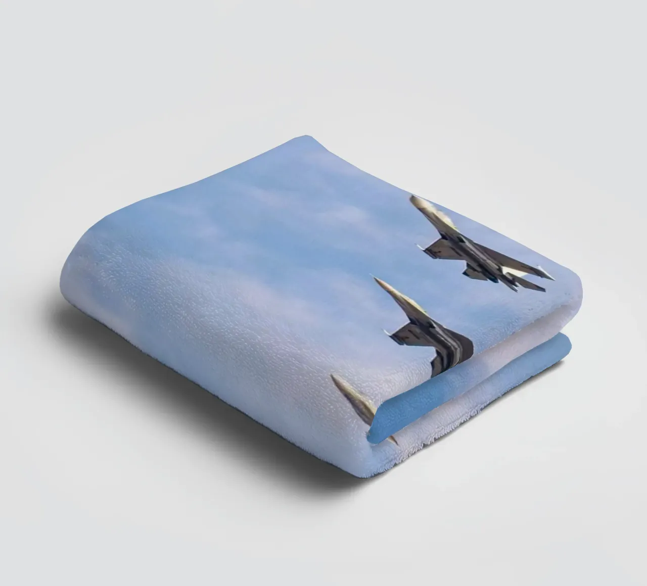 plane line sky asciugamano da bagno da Fost
