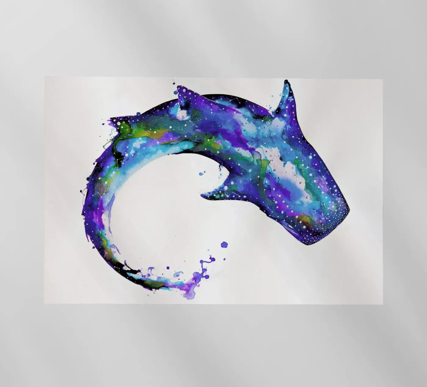 Celestial film rétro-éclairé de Marc Allante