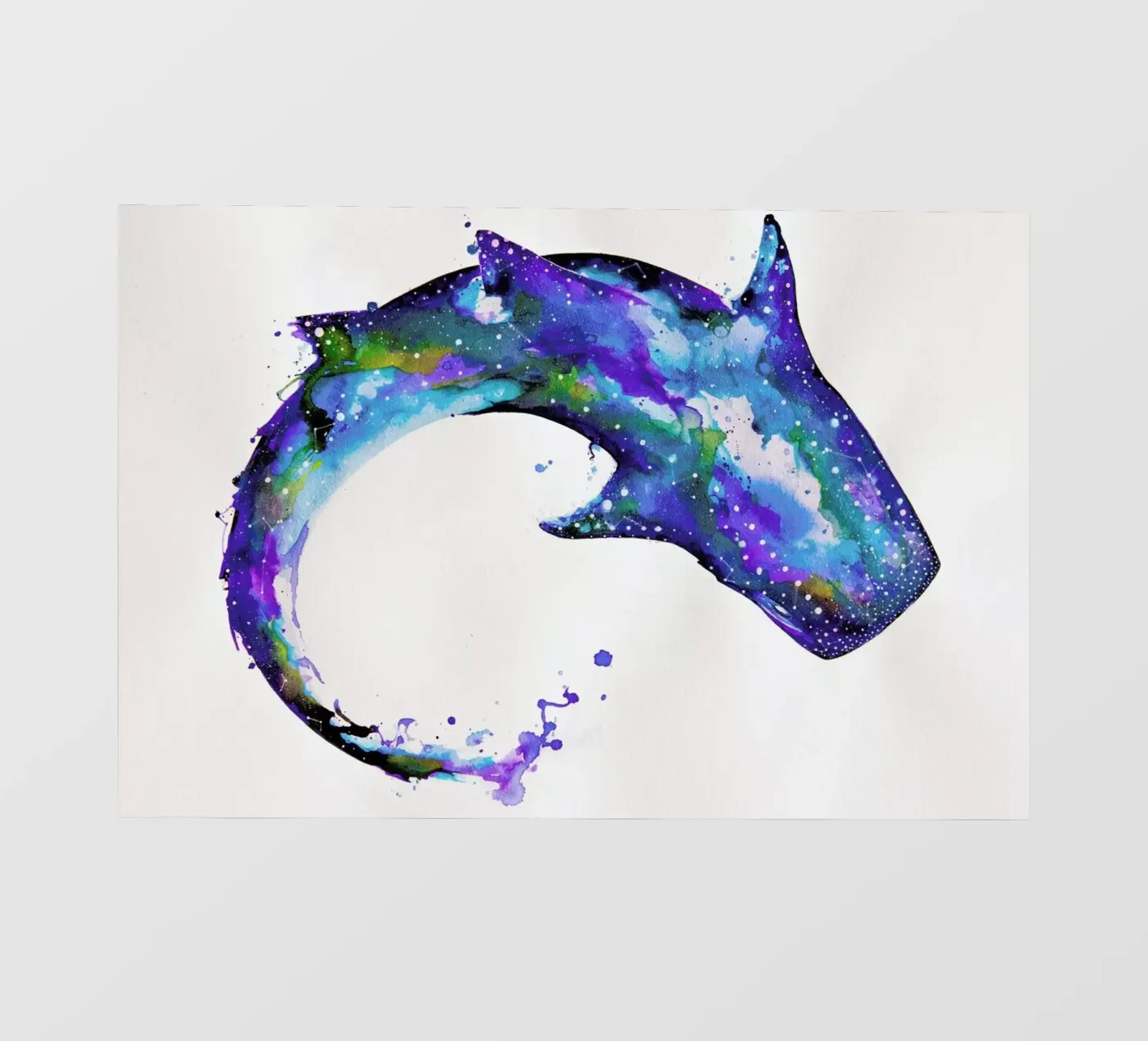 Celestial film rétro-éclairé de Marc Allante