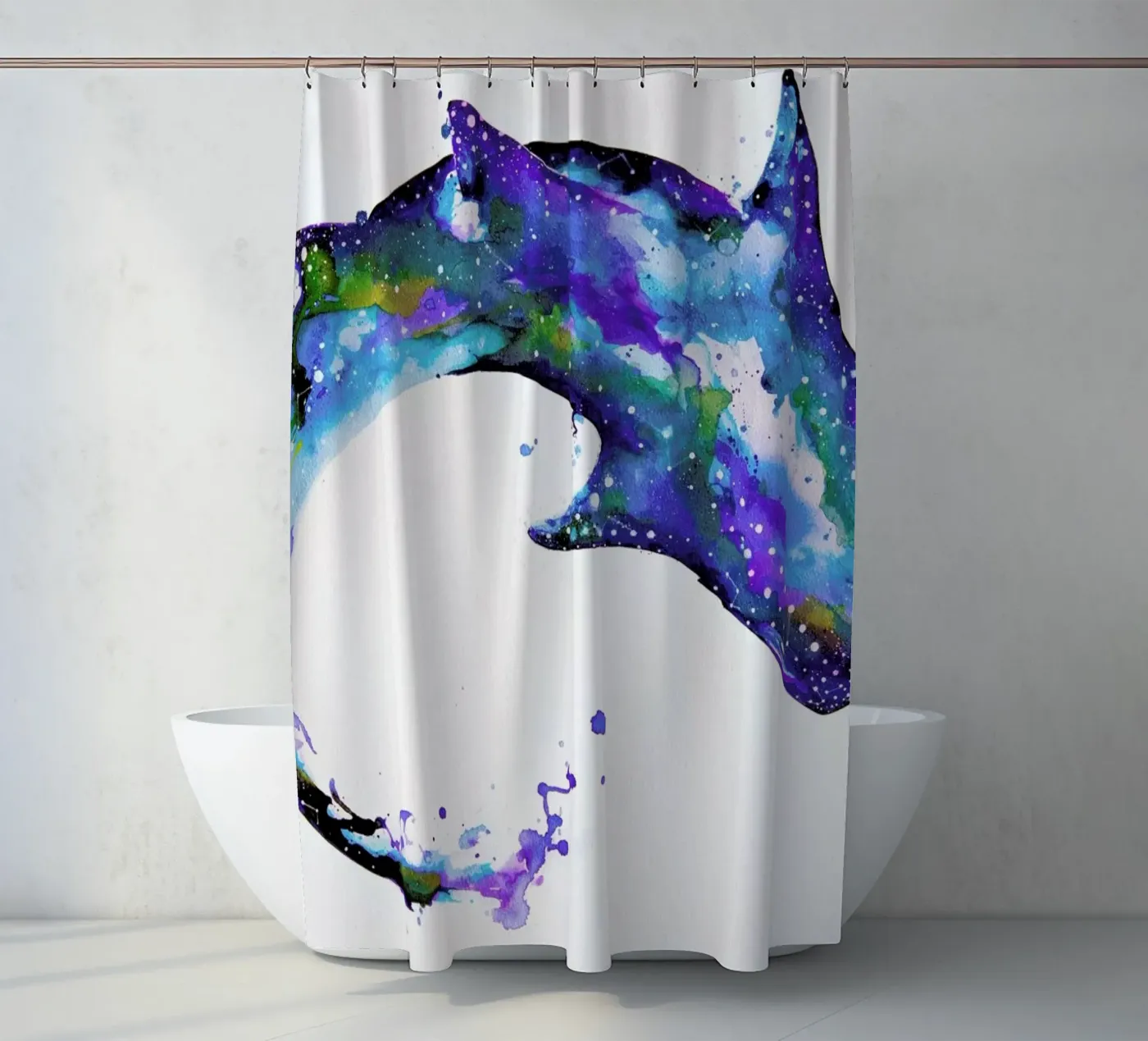 Celestial douchegordijn van Marc Allante