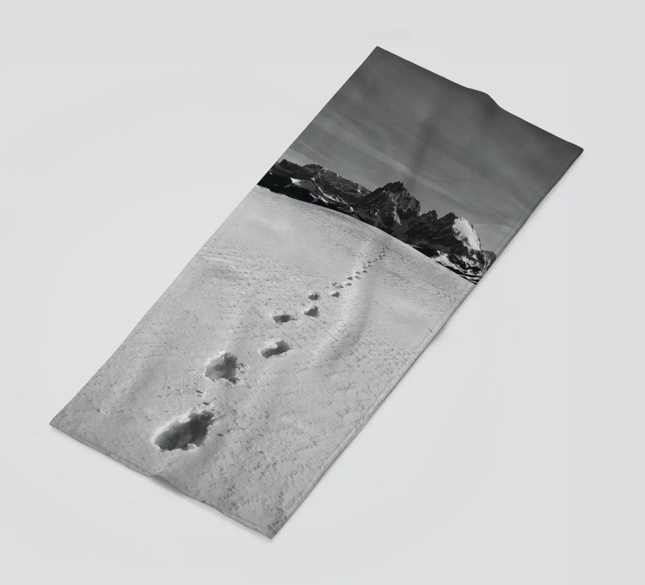 Footprints in the snow telo mare da Fjöllart