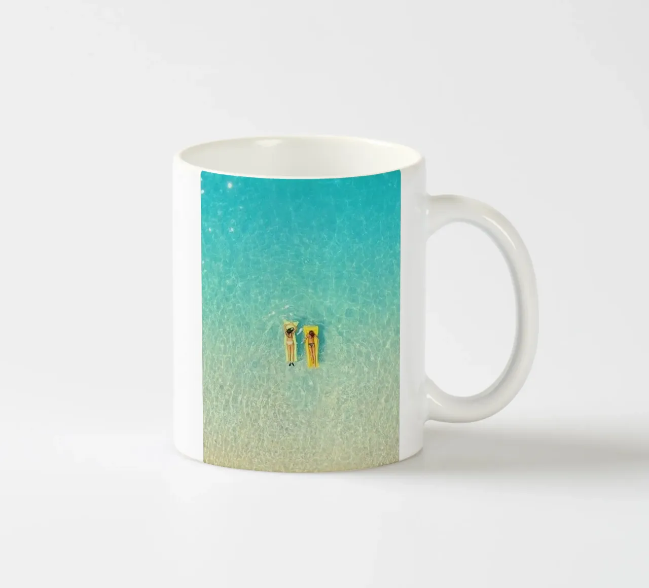 couple on ocean tazza in ceramica da Fost