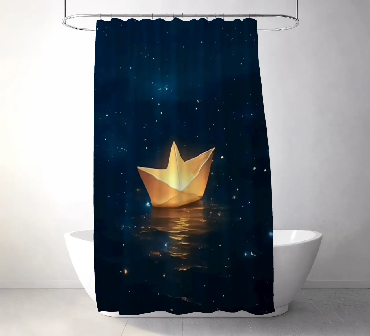 light boat in starry tenda da doccia da juli