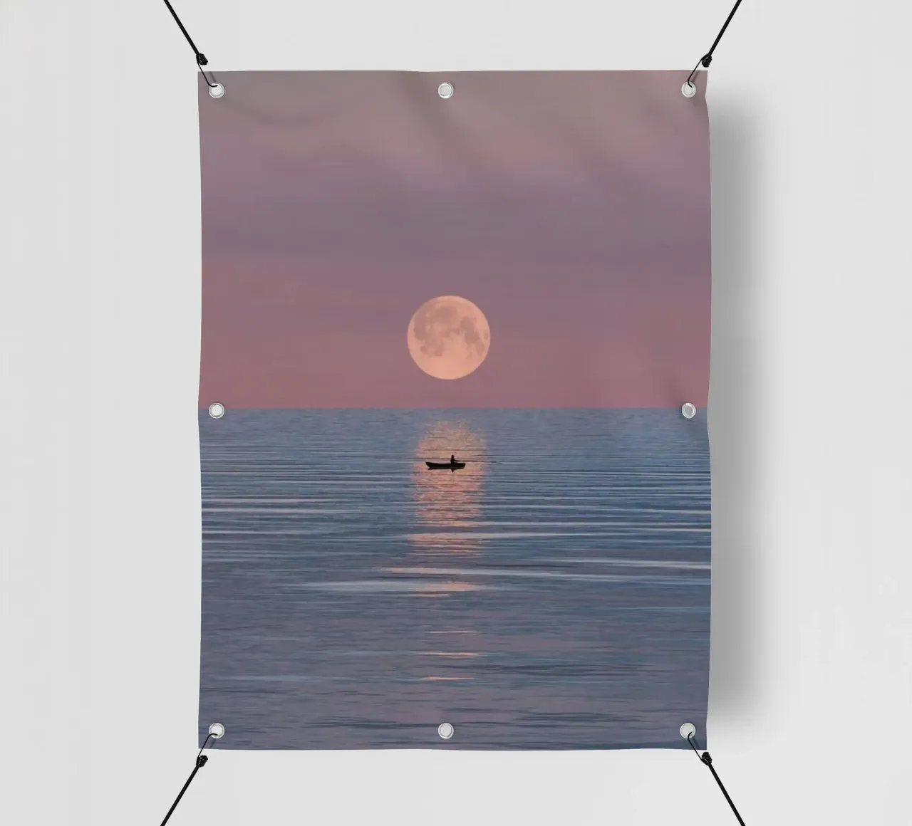 boating with moon telo in pvc da juli