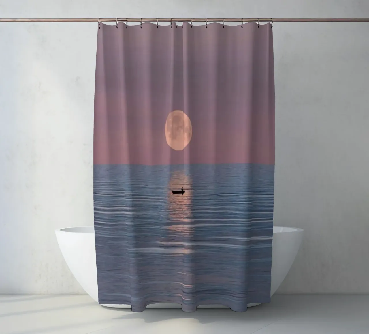 boating with moon tenda da doccia da juli