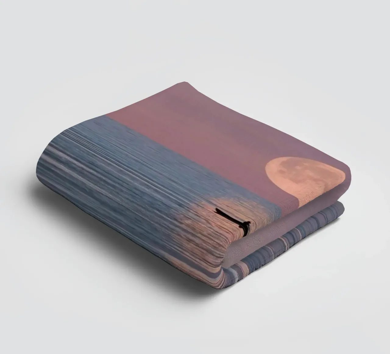 boating with moon towel by juli