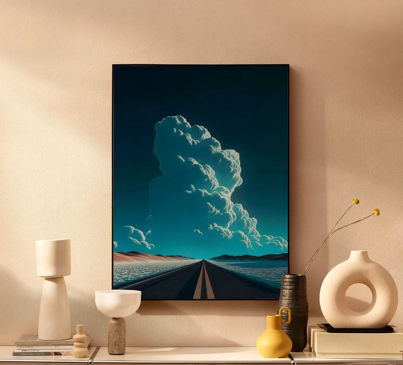 broadway with cloud alluminio dibond da juli