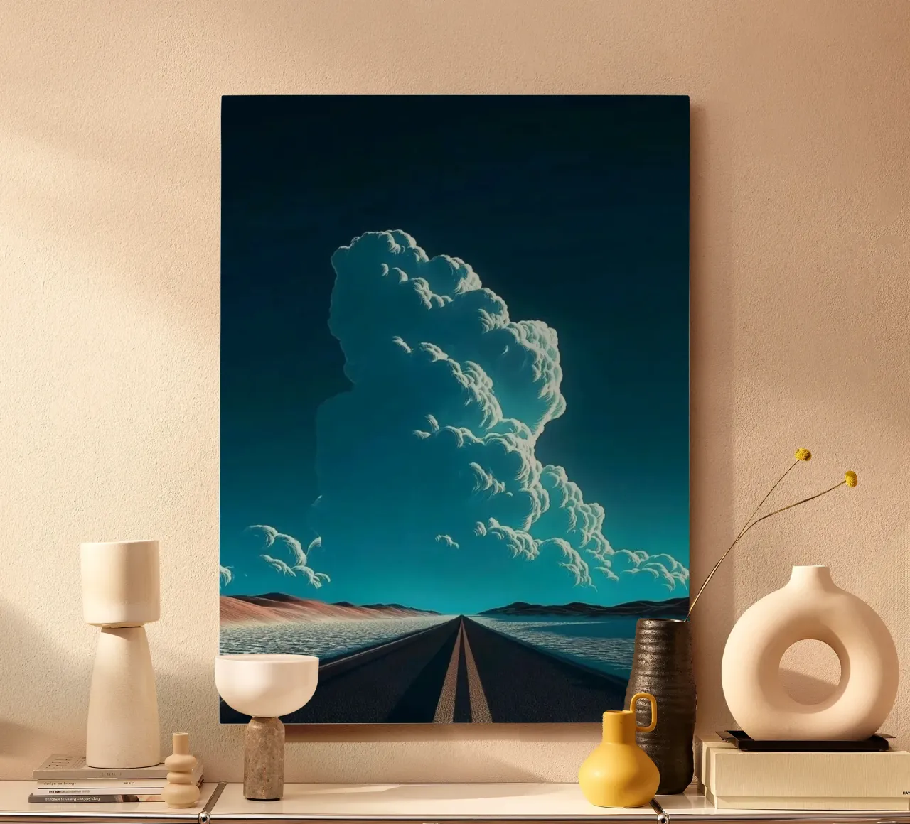 broadway with cloud alluminio dibond da juli