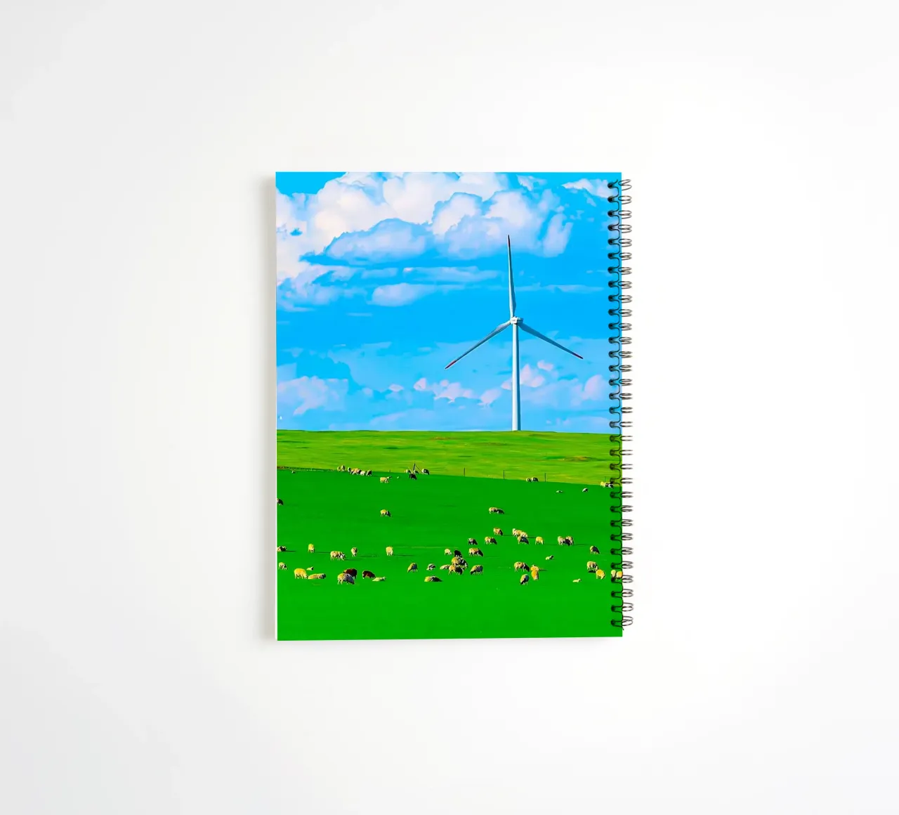 windmill in space field diario ad anelli da juli