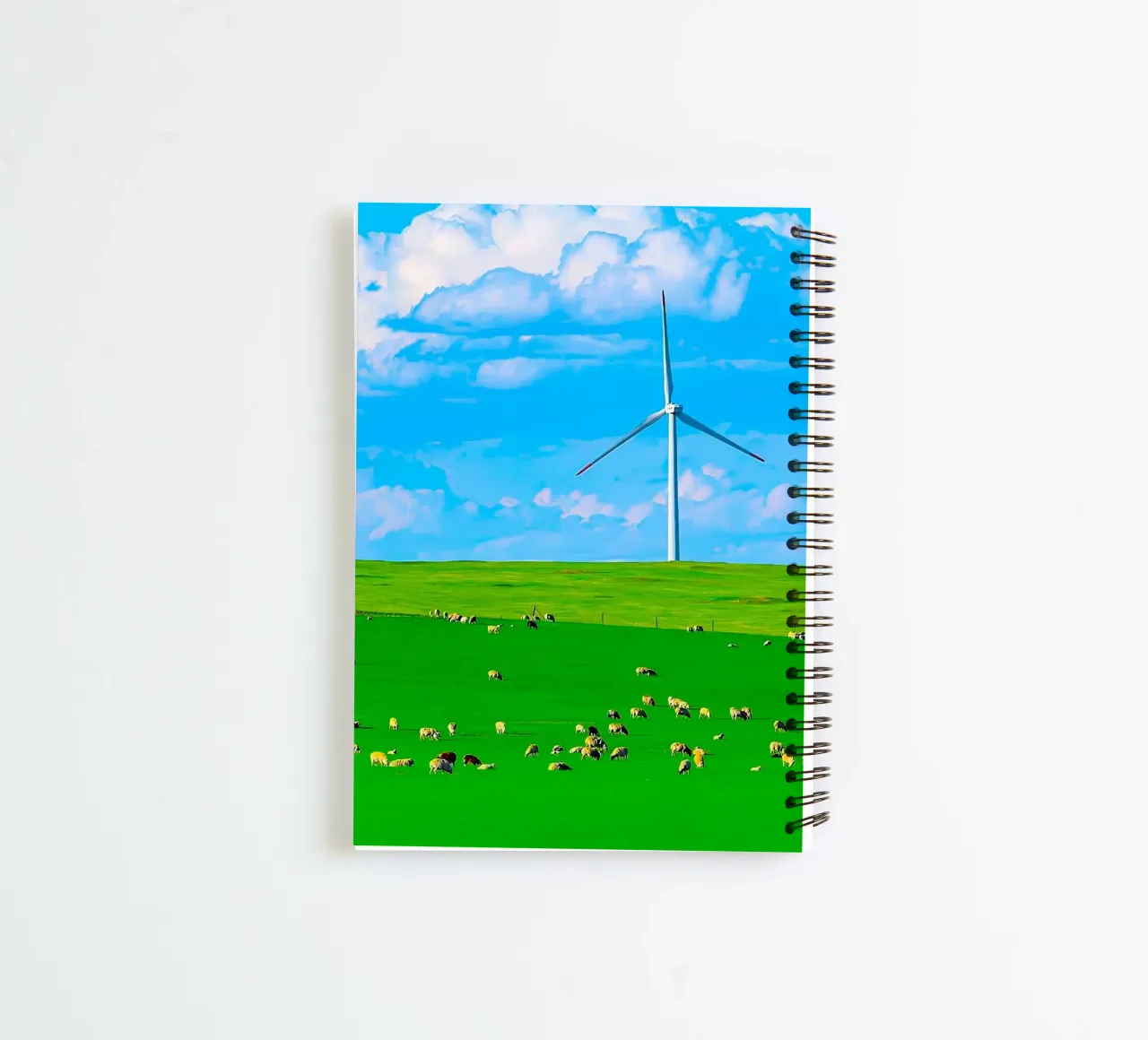 windmill in space field diario ad anelli da juli