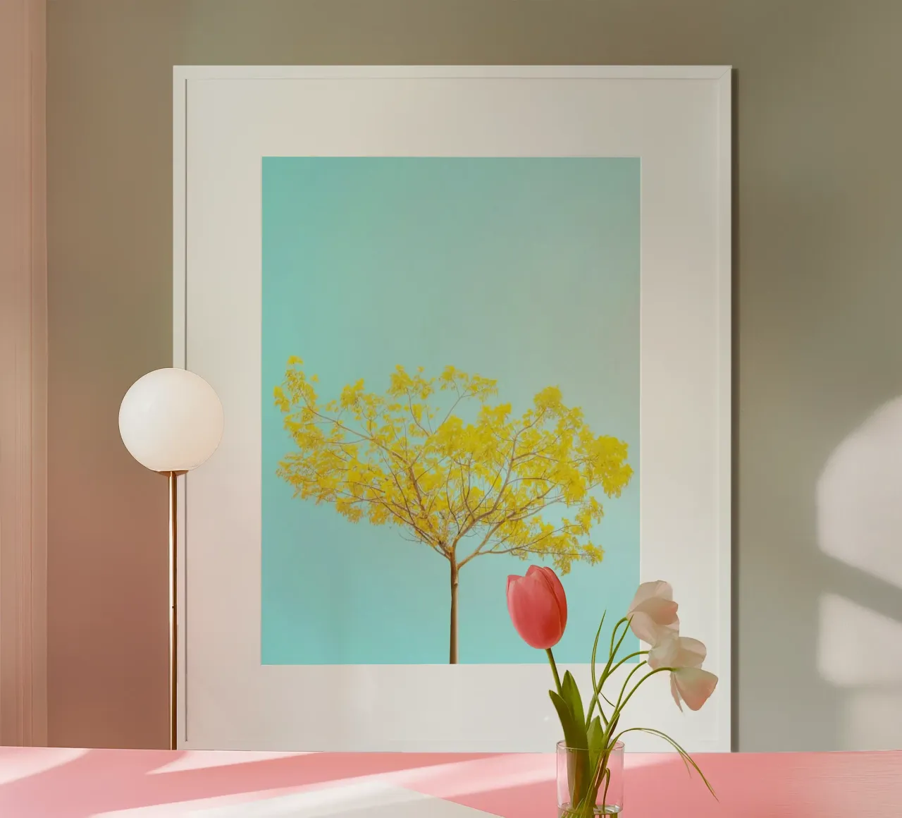 yellow branch carta hahnemühle da juli