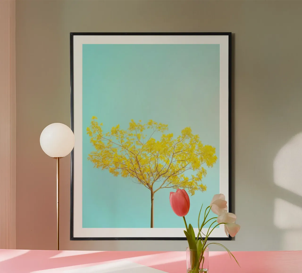 yellow branch poster da juli