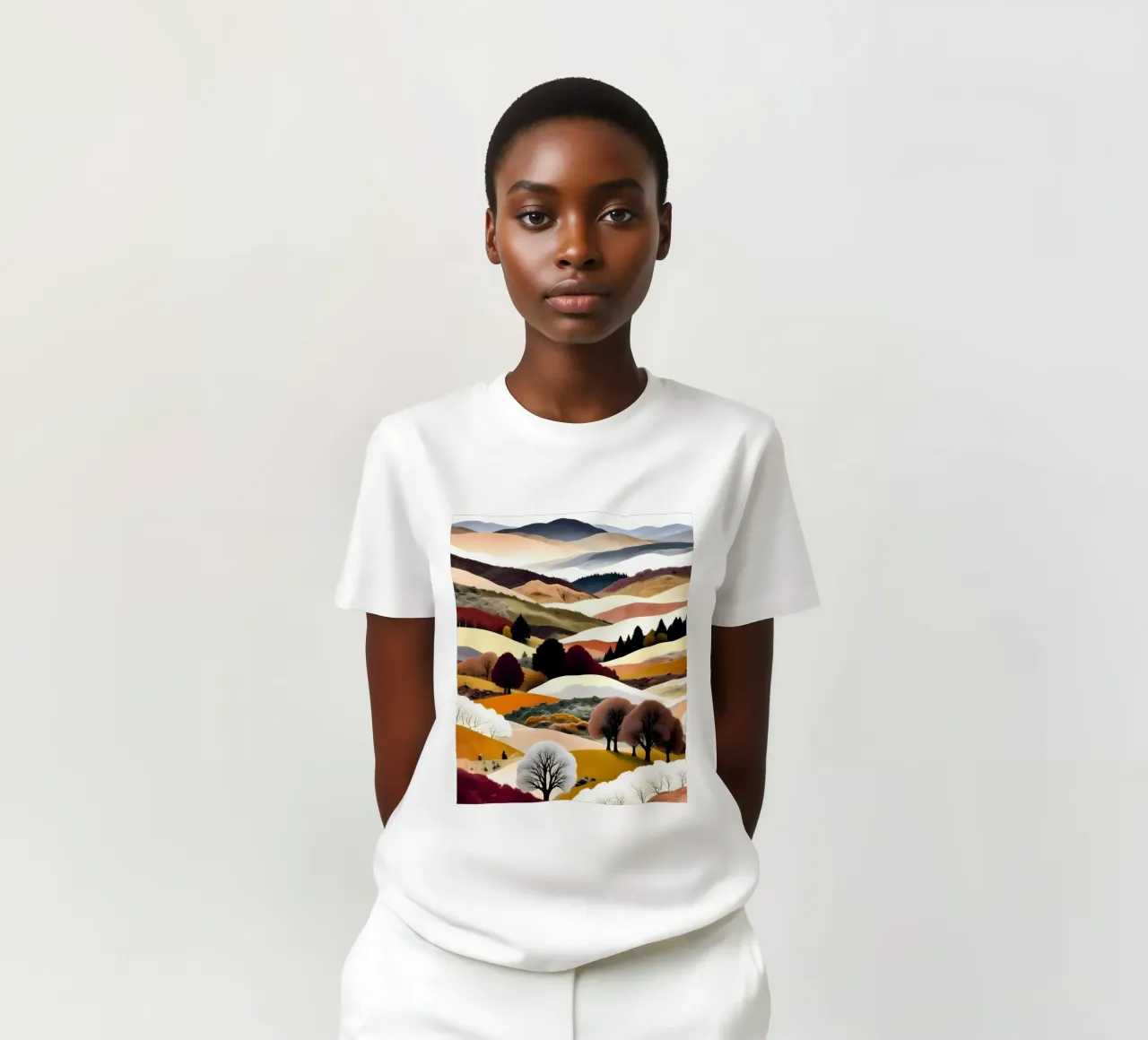 Dall'autunno all'inverno t-shirt da 83oranges