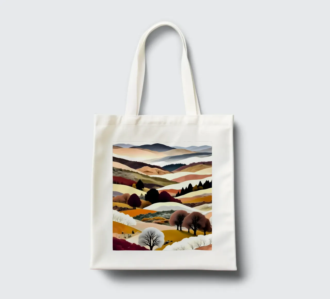 Dall'autunno all'inverno borsa in juta da 83oranges