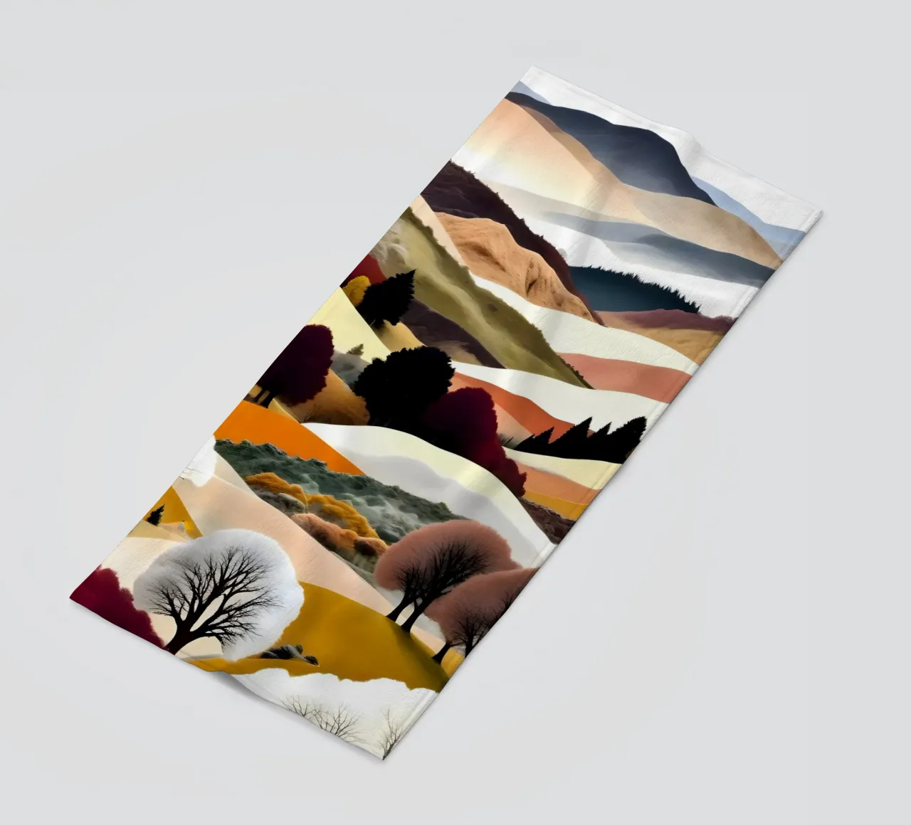 Dall'autunno all'inverno telo mare da 83oranges.com