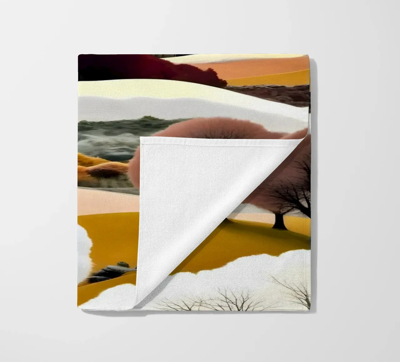 Dall'autunno all'inverno telo mare da 83oranges.com