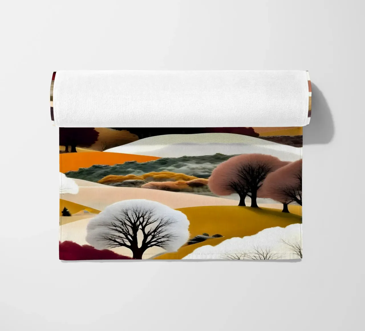 Dall'autunno all'inverno telo mare da 83oranges.com