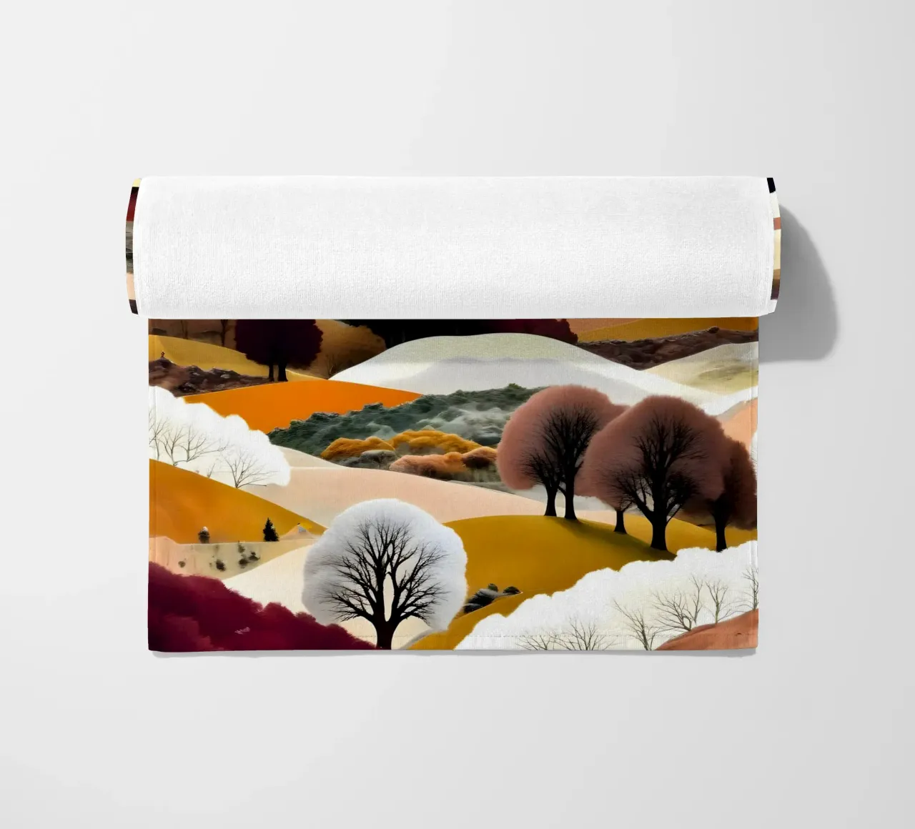 Dall'autunno all'inverno telo mare da 83oranges.com