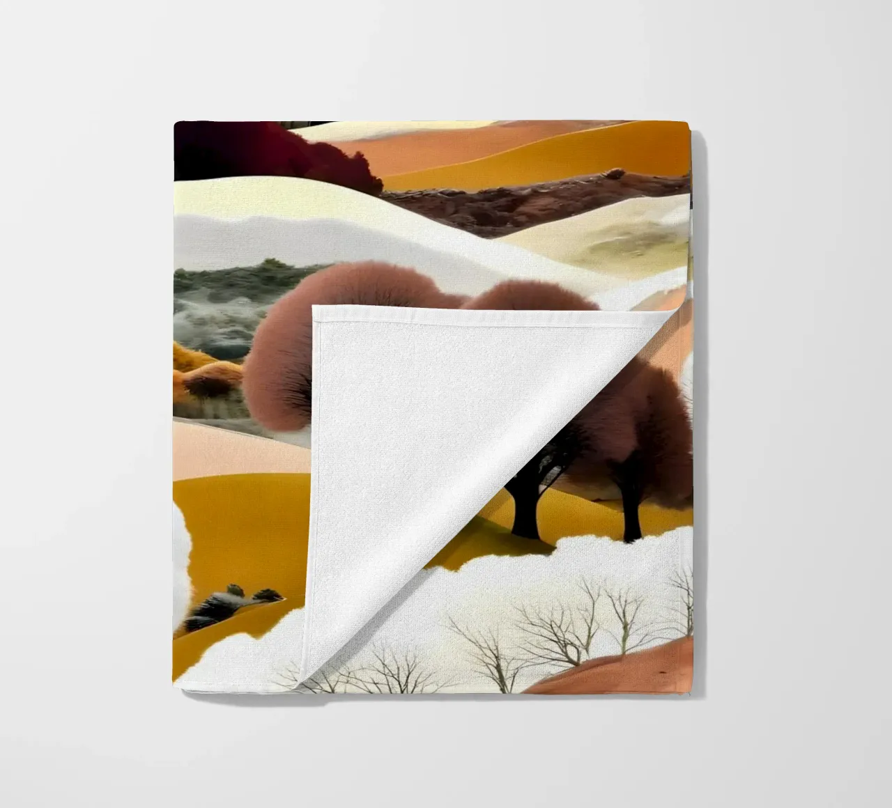 Dall'autunno all'inverno telo mare da 83oranges.com