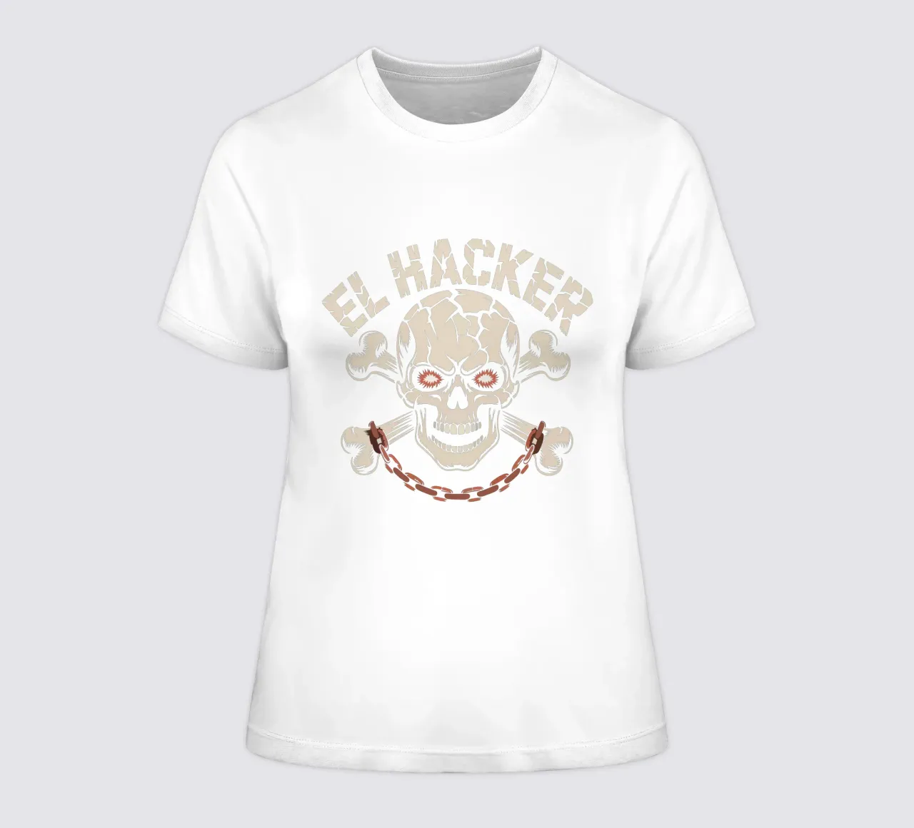 hacker di potenza t-shirt da donna da chandra liu
