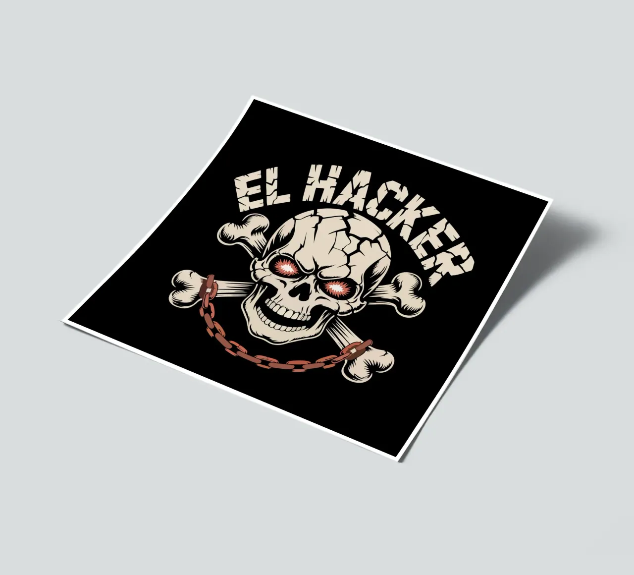 Powerhacker Stickerbogen von chandra liu
