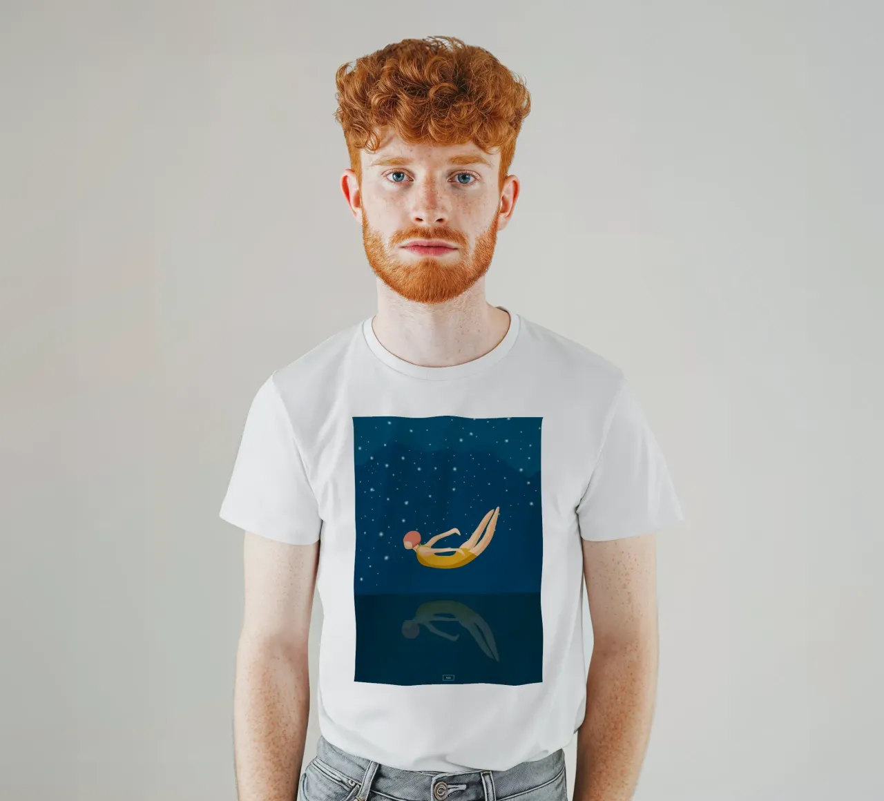 Saltare in mare di notte Bujaboom t-shirt da bujaboom
