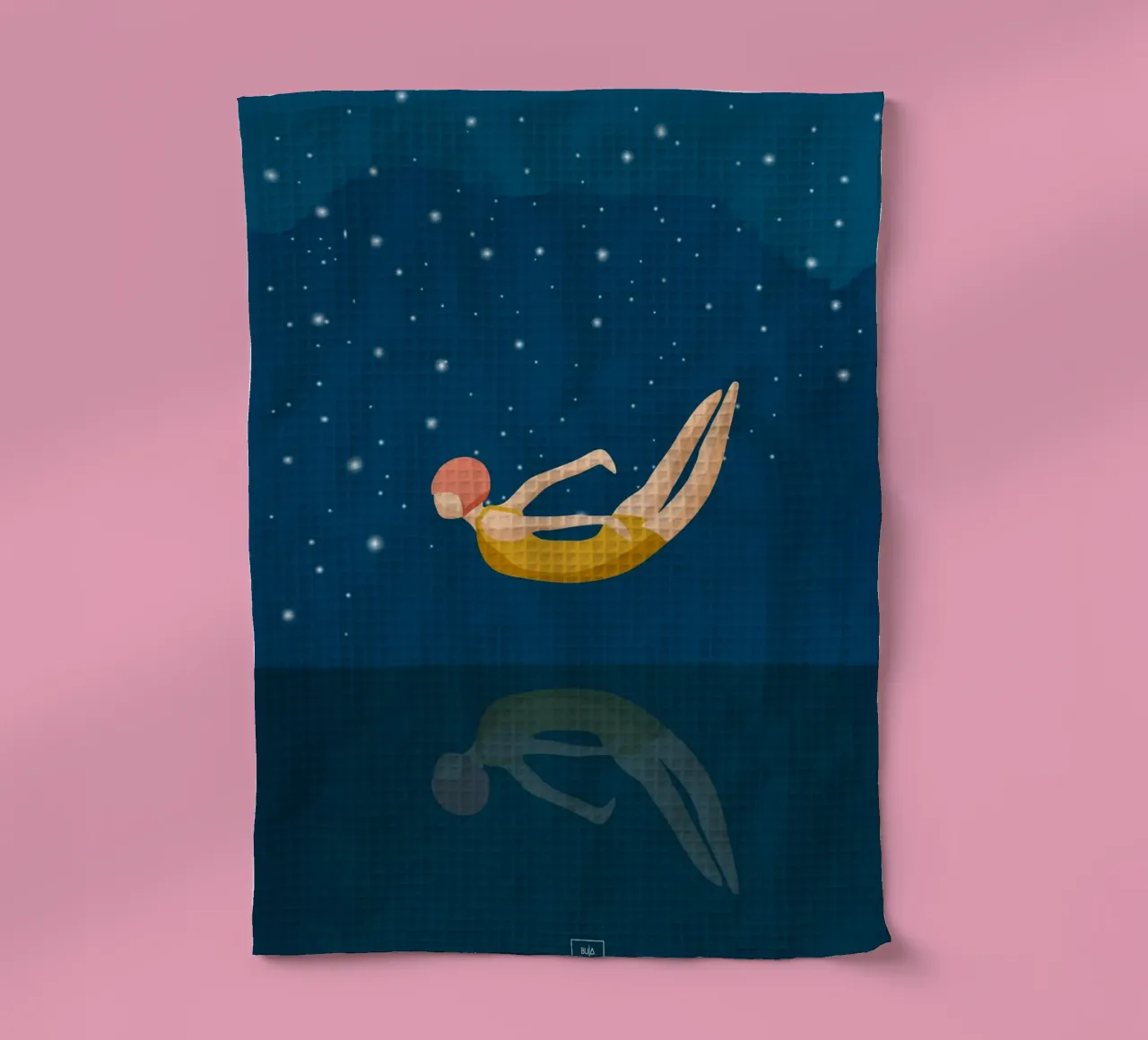 Saltare in mare di notte Bujaboom canovaccio da cucina da bujaboom