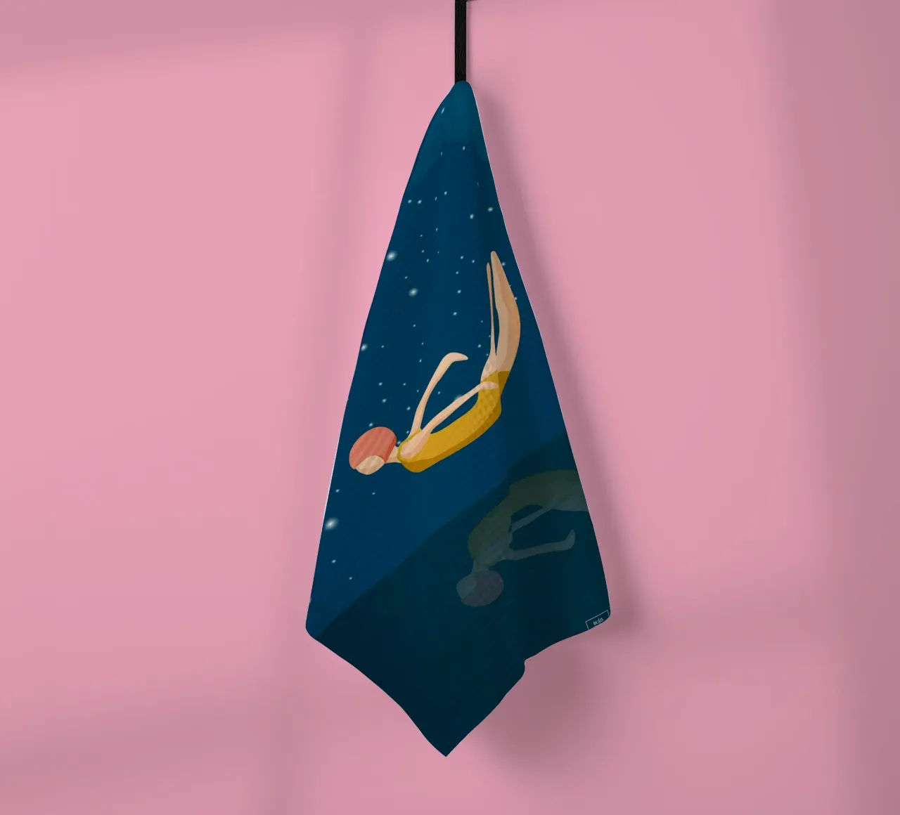 Saltare in mare di notte Bujaboom canovaccio da cucina da bujaboom