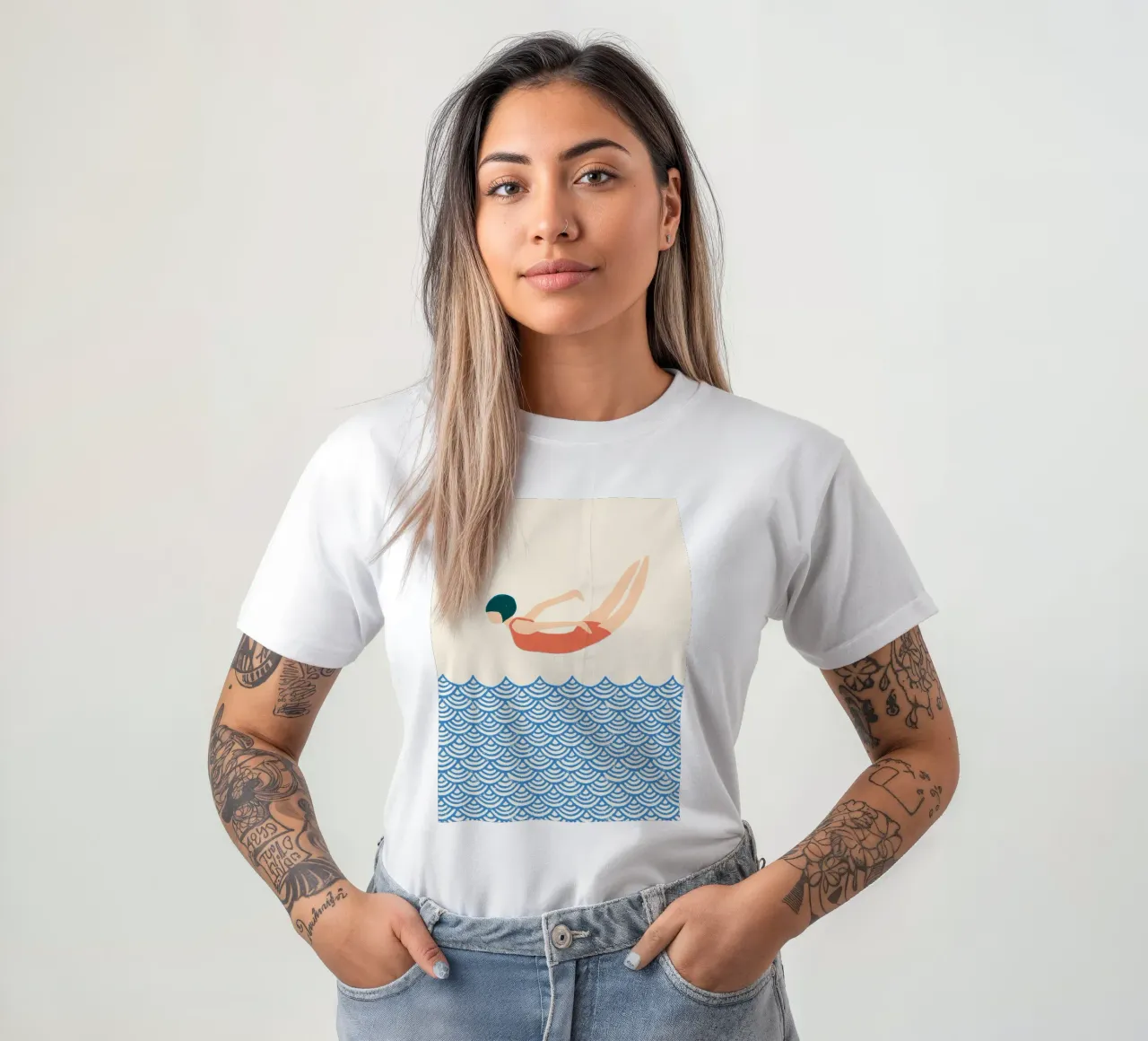 Saltare in mare Bujaboom t-shirt da bujaboom