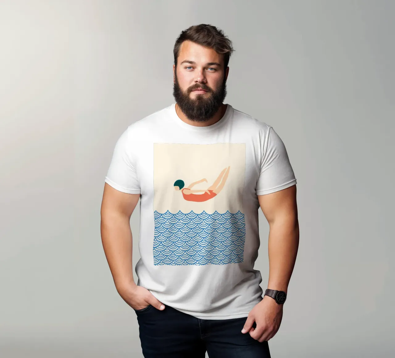 Saltare in mare Bujaboom t-shirt da bujaboom