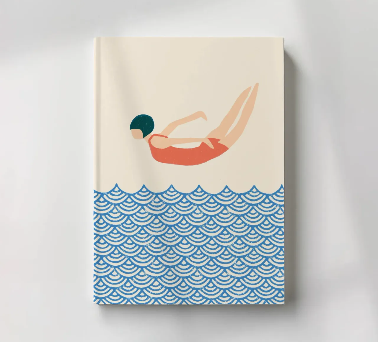 Jump into the sea Bujaboom notebook by bujaboom