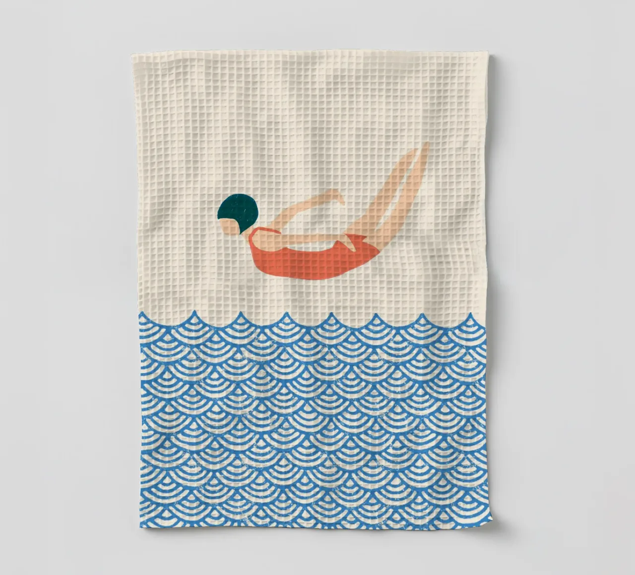 Saut dans la mer Bujaboom torchon de bujaboom